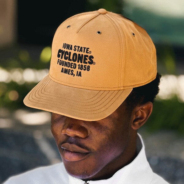 Richardson Iowa State Cyclones Brown Adjustable Snapback Hat front